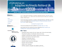 Tablet Screenshot of amr2008.dke-research.de
