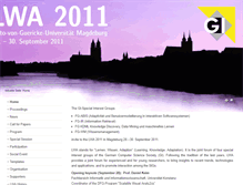 Tablet Screenshot of lwa2011.dke-research.de